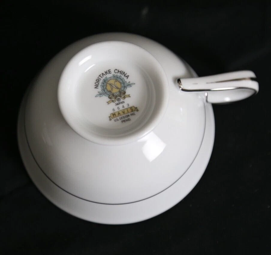 2 TAZAS NORITAKE MAVIS (juego de DOS) 5543 Foto 3 de 3