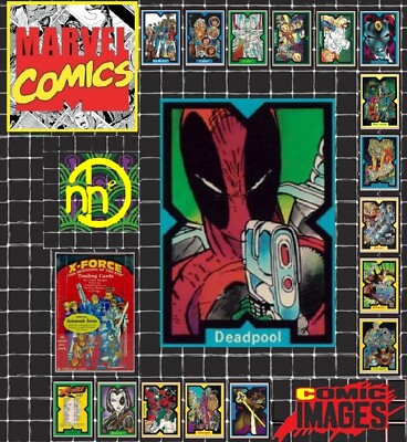 1991 Marvel Comic Images X-Force Rob Liefeld Art Card Singles Pick Choose a Card