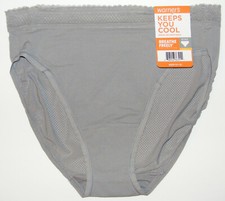 Hi Cut Panty Size S / 5 Mesh Microfiber Breathable Coolling Warner's 11.50