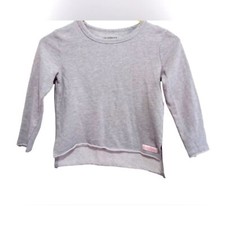 Buffalo David Bitton, Kids 7/8, Gray Sweatshirt, Basic, Casual cropped in front