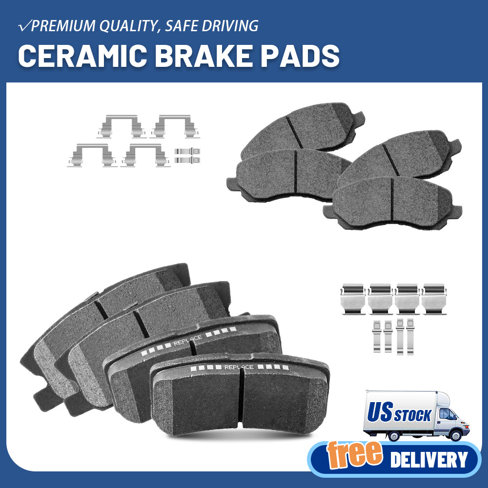 For Mitsubishi Lancer Outlander Sport Rvr Front And Rear Ceramic Brake Pads Set