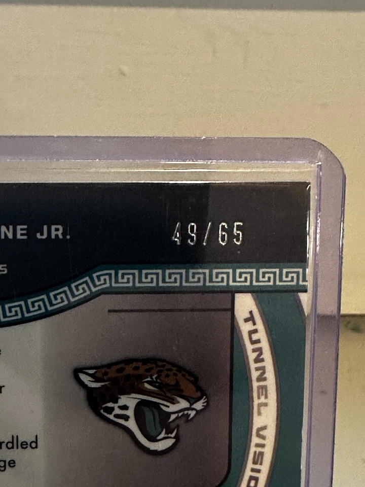 2023 Panini Travis Etienne Spectra 49/65 - Image 3 of 3