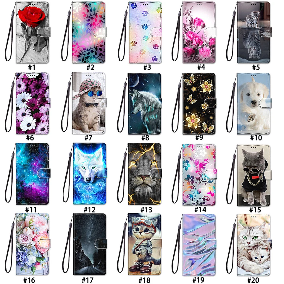 For Samsung Galaxy A56 A36 A26 A16 Magnetic Leather Flip Stand Card Wallet Case - Image 2 of 4