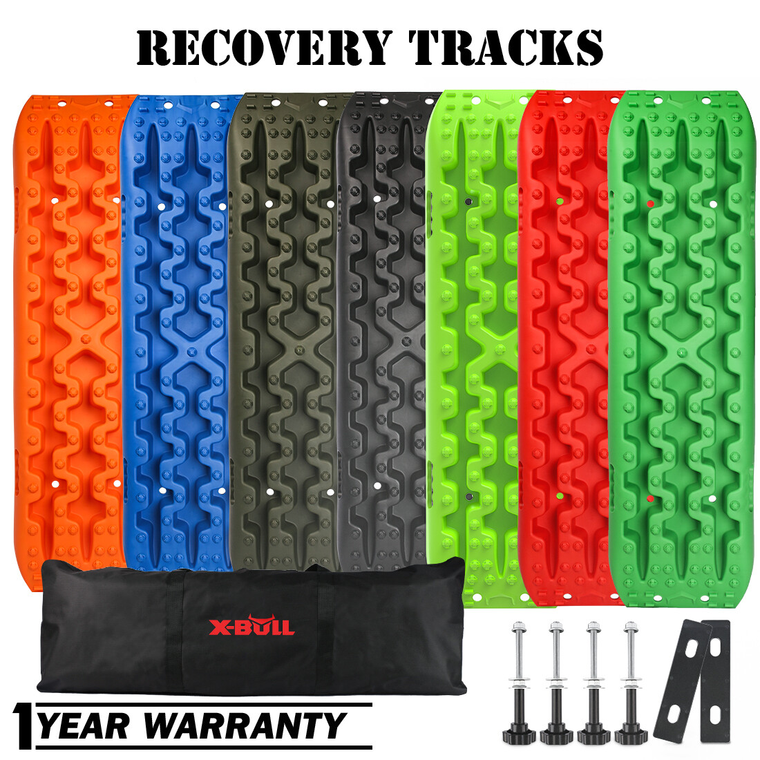 XBULL Gen3.0 2PCS Recovery Tracks Sand Tracks Snow Traction Boards Off