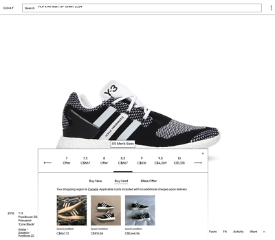 Adidas x Y-3 PureBoost ZG Knit Oreo Black White x Yohji Adidas x Y-3 PureBoost ZG Knit Oreo Black White x Yohji