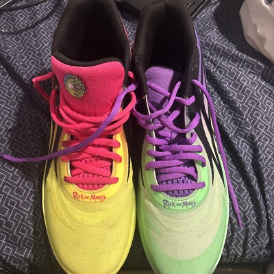 Size 13 - PUMA MB.01 x Rick and Morty Green/Red 2022