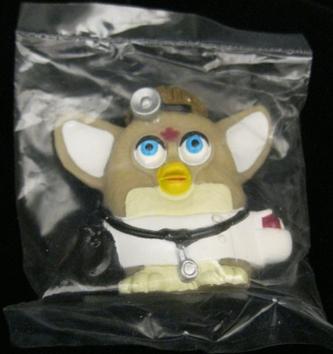 BRAND NEW SEALED 2" PLASTIC DOCTOR FURBY FINGER PUPPET BY TIGER ELECTRONICS, LTD - Bild 2 von 7