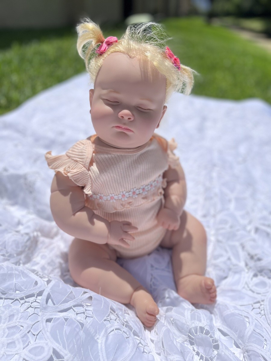 Bountiful Baby Sleeping “Joseph” 3-MONTH-Old Reborn Dolls Lifelike