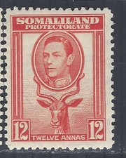 Somaliland 1938 GVI sg100 MM