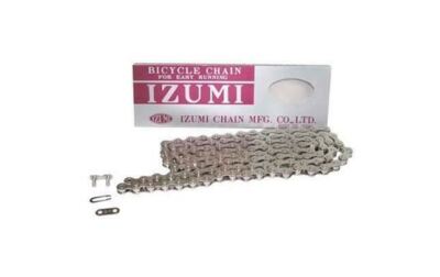 Jual Izumi Chain Jet Black 1/2*1/8 Track Fixedgear Bmx Made In Japan | Indonesia - Foto 4