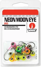 VMC Neon Moon Eye Jig Kit Walleye, Bass, Perch, and Panfish Jig Tackle