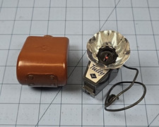 Vintage Agfa Tully Camera Flash w/Case