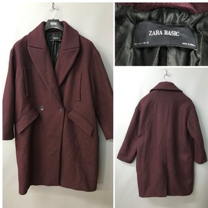 zara rust coat