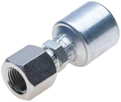 8G-8JISPX MegaCrimp Coupling Female Japanese Inverted Flare Parallel Threads