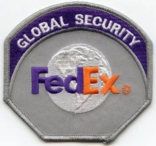 FEDEX GLOBAL SECURITY Plano Texas COMPANY SECURITY police PATCH