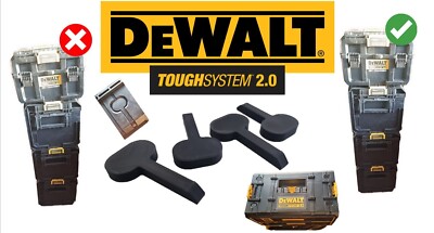 Anti-Wackel Einlagen für DeWalt Tough System 2.0