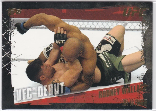 2010 Topps UFC #140 Rodney Wallace kostenloser Versand!