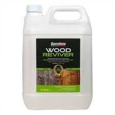 Barrettine Wood Reviver -1L & 5L-Quick Drying - Weathered Wood Restorer-Free P&P