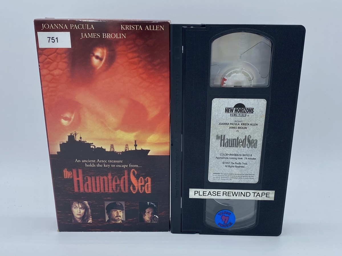 VHS The Haunted Sea James Brolin Krista Allen 1997 R New Horizons
