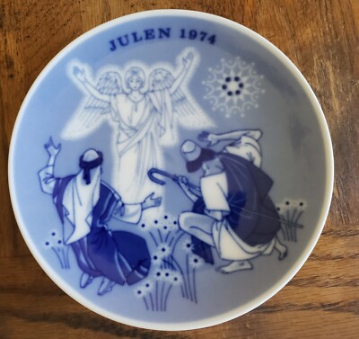 Porsgrunds Porselaensfabrik The Shepherds Plate 1974