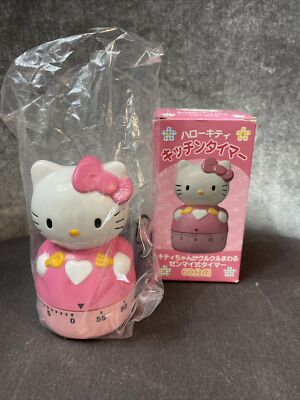 Hello Kitty Vintage Kitchen Timer. (1998)