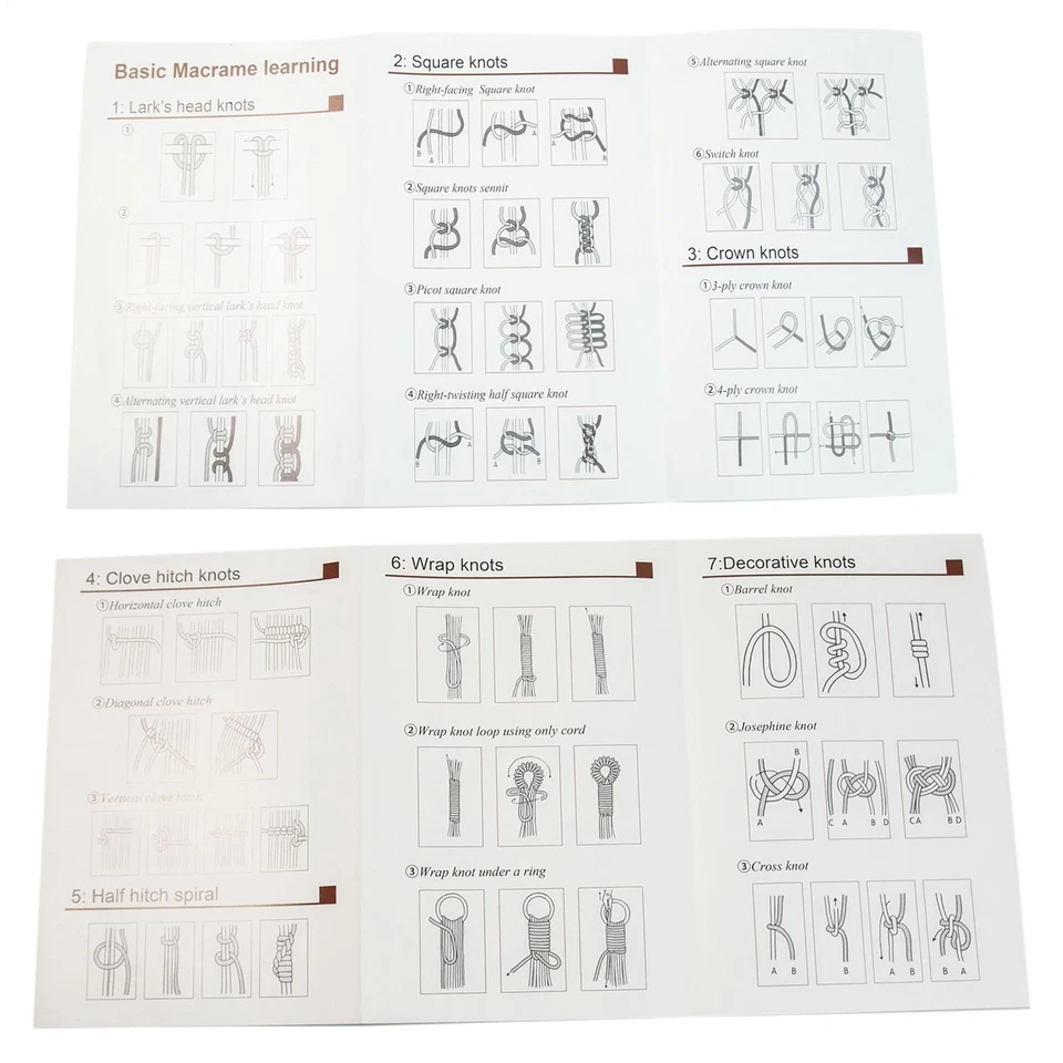 Portable The Macrame Board Craft with Grids Wood Macrame Project Board - image 4 of 4