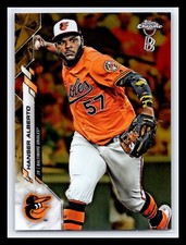 2020 Topps Ben Baller #79 Hanser Alberto #/50 SP Gold Refractor Orioles