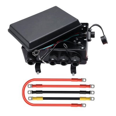 12V Winch Solenoid Control Contactor  Pre-Wired Box for 8000-17000 Electric ATV