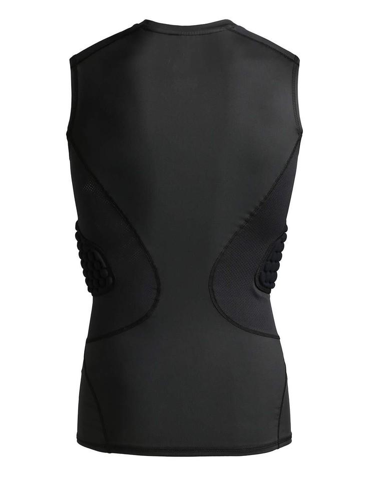 COOLOMG Youth Baseball Chest Protector Padded Shirt Kids Rib Heart