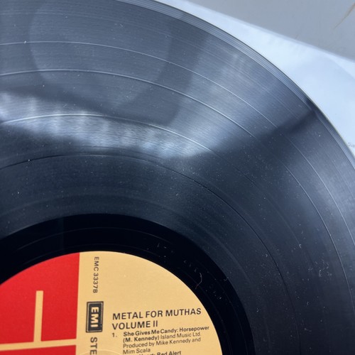 Various Metal For Muthas Volume II Vinyl LP EX VG+ Tested Cleaned New Inner - Foto 11 di 13