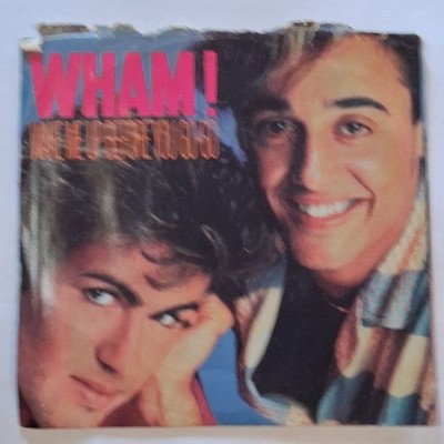 Wham! 7'' Vinyl  Wake Me Up Before You Go Go / Instramental  45 rpm