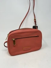 Marc By Marc Jacobs Leather Crossbody Camera Bag Coral Rose Blush Small NWT