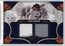 2025 Topps Tier One Tier One Relics Blue Dual 86/99 Colt Keith #T1R-CK 1k4e