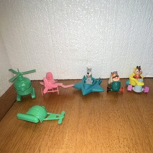 Disney Looney Tunes McDonald's Fast Food Toys Lot of 6 Vehicles