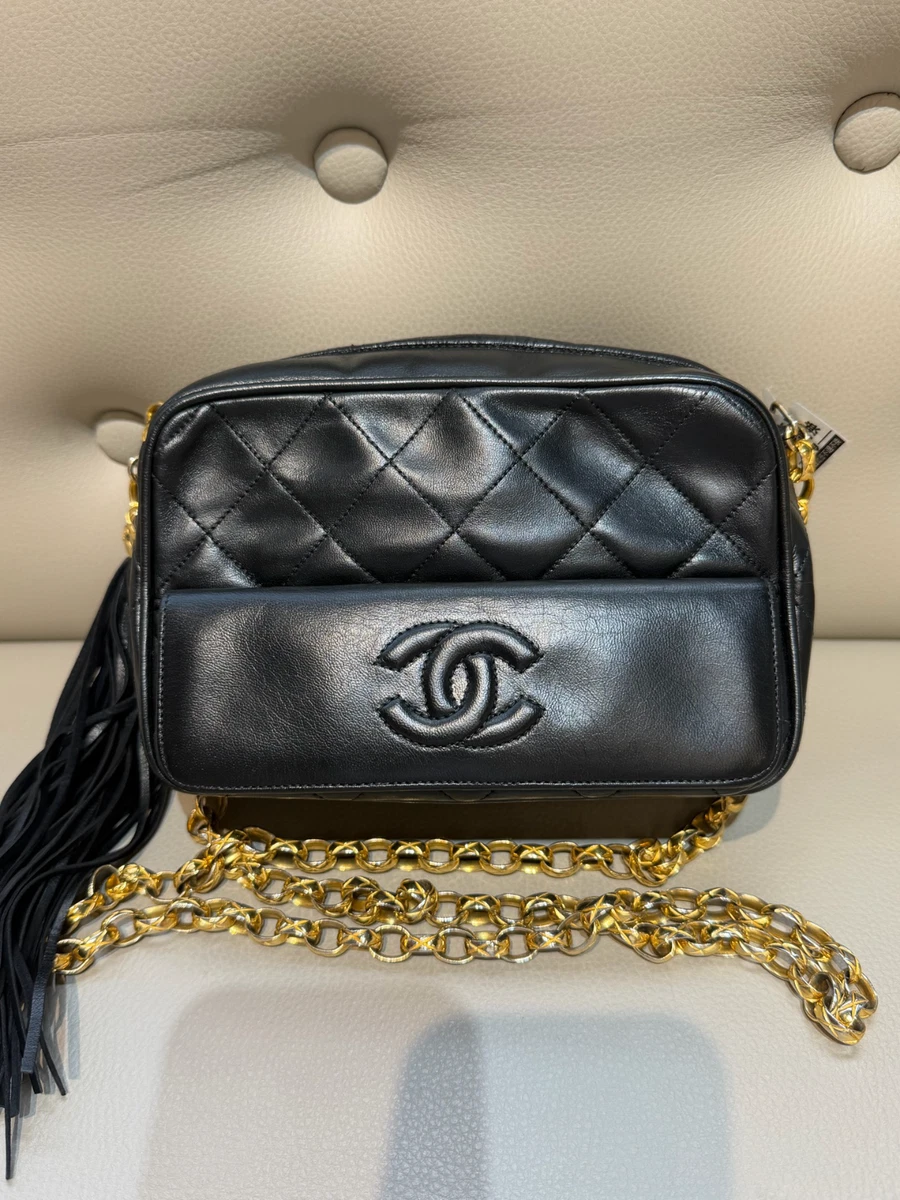 CHANEL Fringe Black Bags & Handbags for Women for sale | eBay