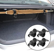Reusable Car Trunk Umbrella Stand 4Pcs Black Plastic Organizer