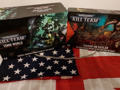40K Kill Team: Tombworld and Terror on Devlan OOP - brandneu Starter Bundle