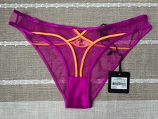 Honey Birdette Saskia Magenta Brief Panty, L.