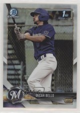 2018 Bowman Draft Chrome Refractor Micah Bello #BDC-111 9gy
