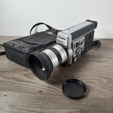 Tested N-Mint    Canon Auto Zoom 814 Electronic Super8 8mm Movie Camera JAPAN