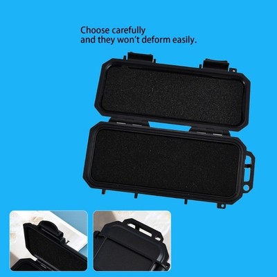 Small Tool Organizer Box Waterproof Shockproof Case for Home and Outdoor Use