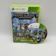 Minecraft - Microsoft Xbox 360| Tested & Working|1 YR Warranty|Free Shipping