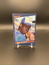 1986 Donruss #28 Fred McGriff HOF Rookie Toronto Blue Jays RC