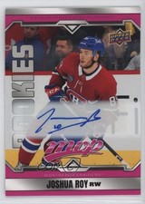 2024-25 Upper Deck MVP Rookies Magenta Auto Joshua Roy #243 Auto 19o8