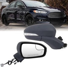 Passenger Side Mirror Compatible with Ford Fusion 2013-2016, Power, Heated, w...