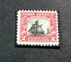 US Stamp Scott# 620 Norse-American Issue 1925 Mint In a closed Mount   H358