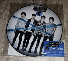 5 Seconds of Summer Self-Titled Picture Disc Vinyl LP - 2014 RSD, Rare, 5S0S