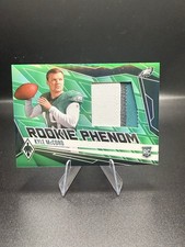 2025 Panini Phoenix - Rookie Phenom Jersey Kyle McCord 3 Color Patch Green /99
