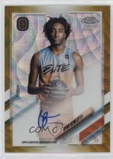 2021 Chrome OTE Overtime Elite Gold Wave Refractor 11/50 Ryan Bewley Auto 11pj