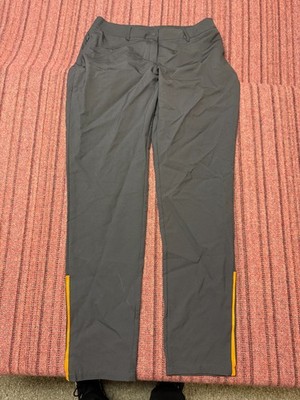 WOMENS LIGHTLY WORN CASTORE TEAM MCLAREN INDY CAR RACING CREW PANTS SIZE 8L